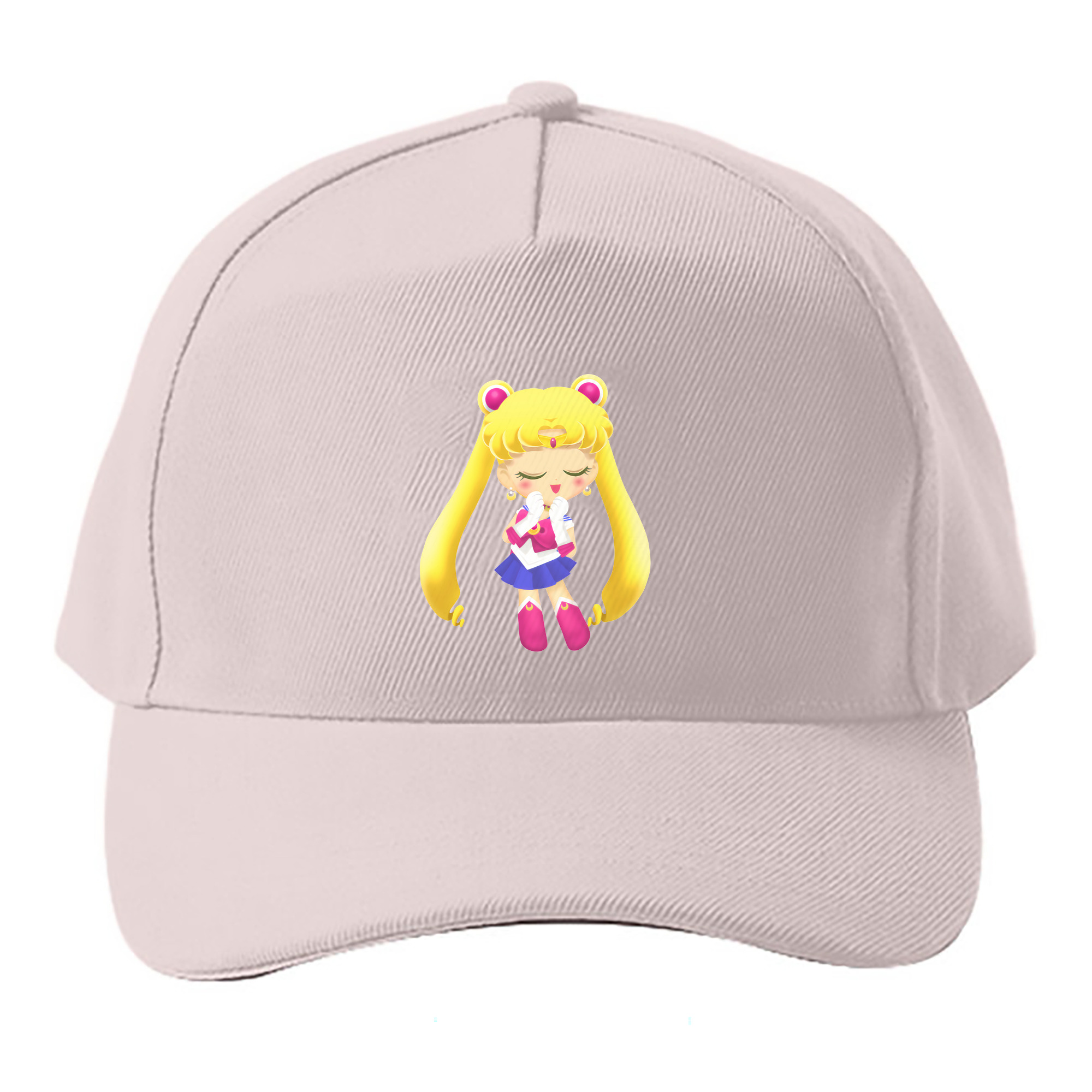 （画像用） 美少女戦士セーラームーン 月野 うさぎ つきの うさぎ Sailor Moon Tsukino Usagi ベースボールキャップ 綿100％ 男女兼用 帽子 スポーツ